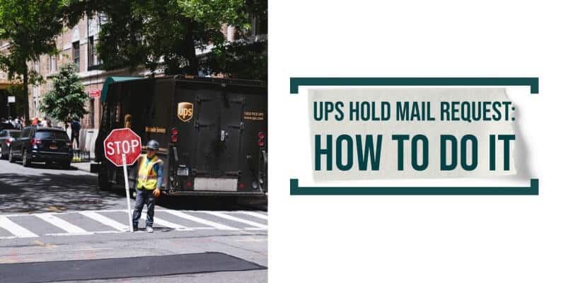 UPS Hold Mail: How It Works, Costs, and What to Know