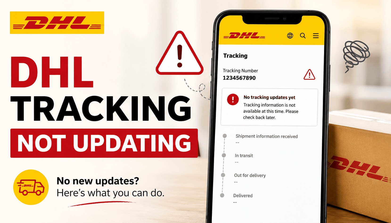 DHL Tracking Not Updating: Express vs. eCommerce Changes Everything